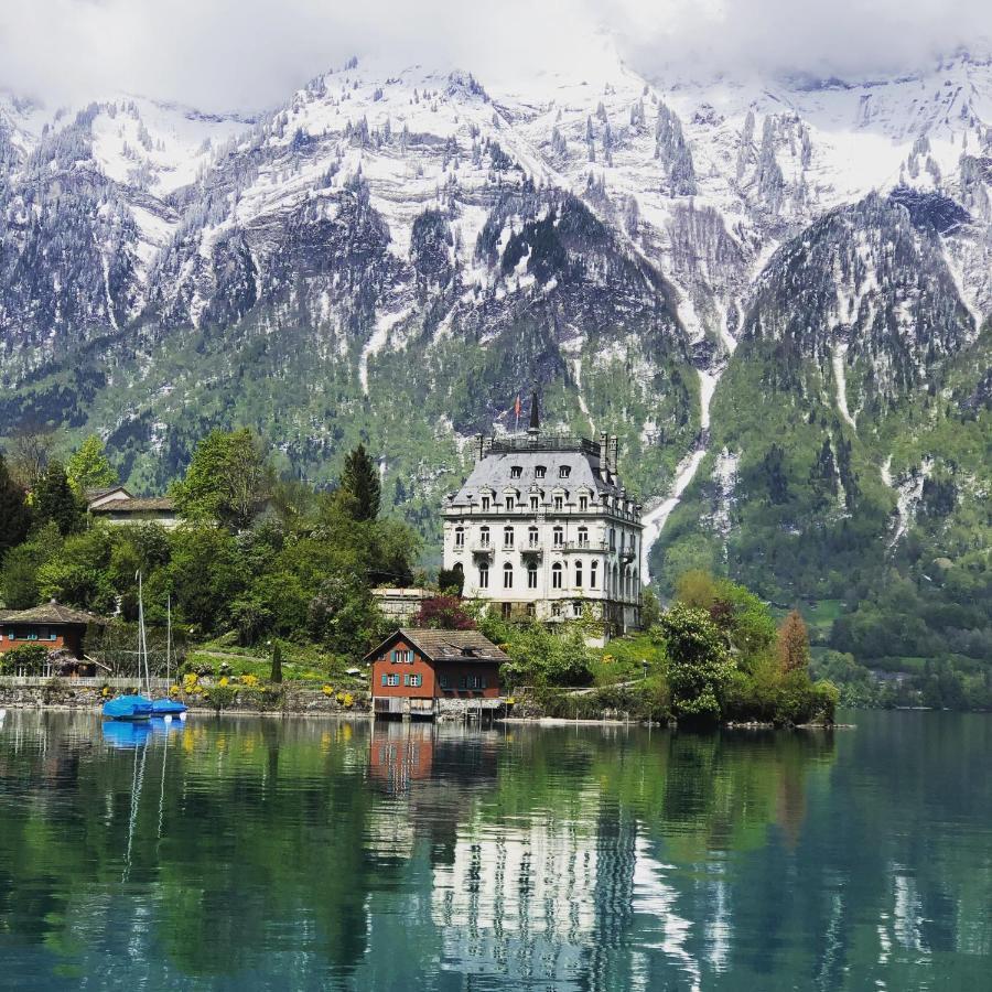 Hotel Chalet Du Lac Iseltwald Exterior photo